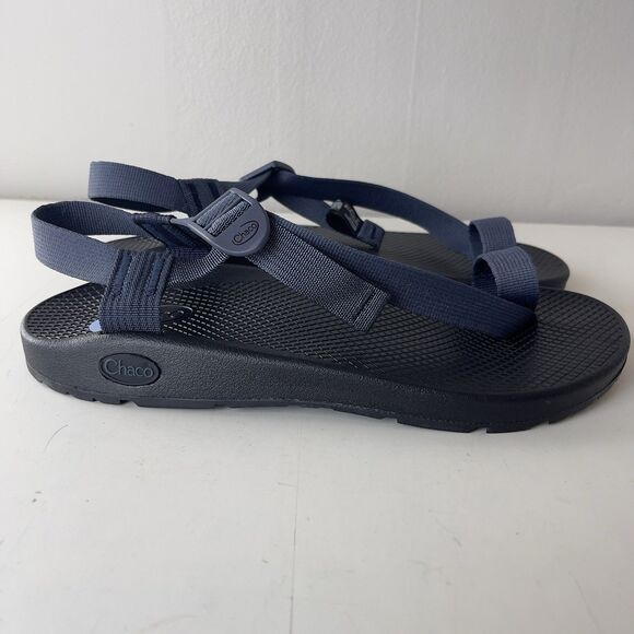 Chaco Sandals Men's 9 Blue Storm Bodhi Belt Toe Loop Strap Hiking Beach Shoes - Picture 1 of 10